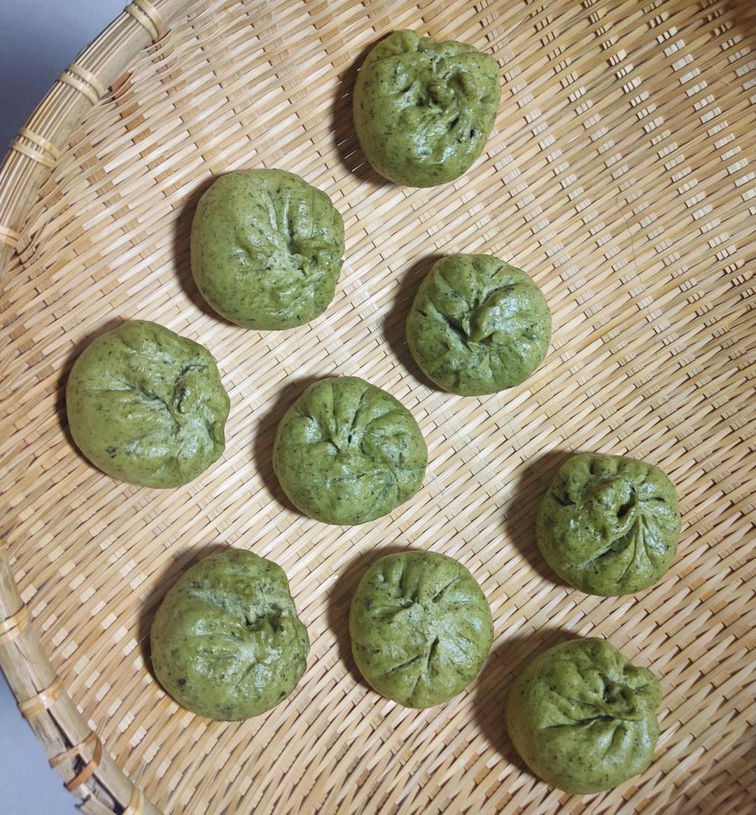 做一笼好吃的艾草馒头&艾草豆沙包