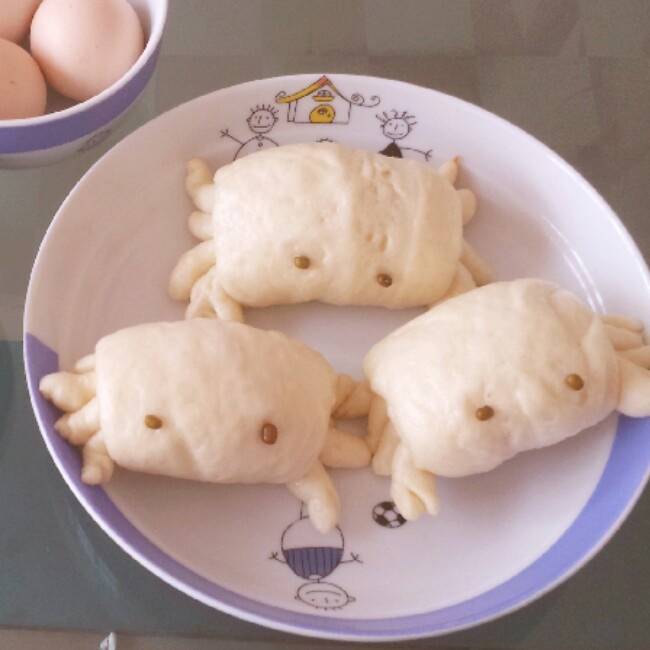螃蟹南瓜包