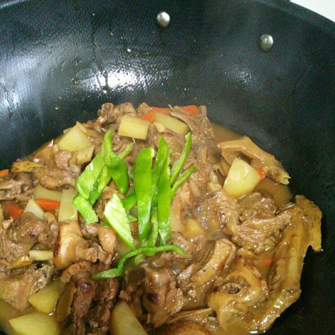 红烧鸭肉