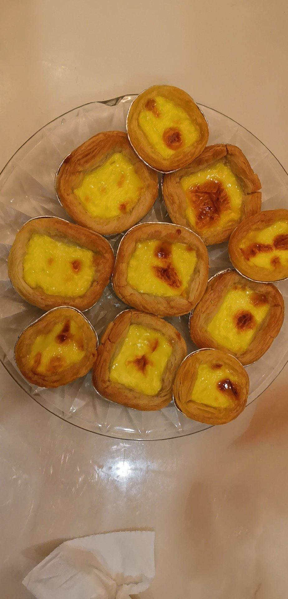 夏天再见做的超完美味道超正的蛋挞配方比kfc的还要嫩还要香做过最好