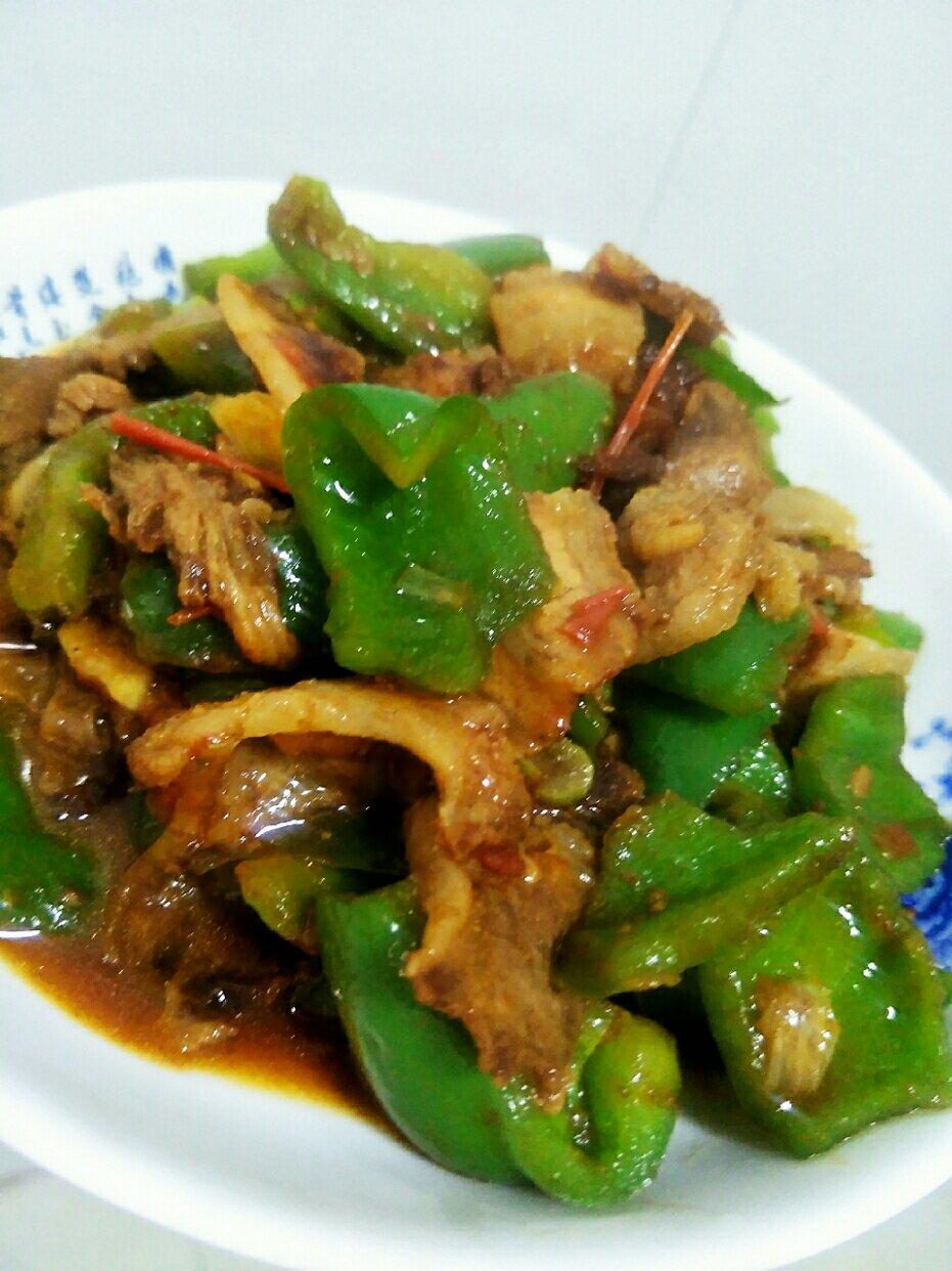 青椒炒肉