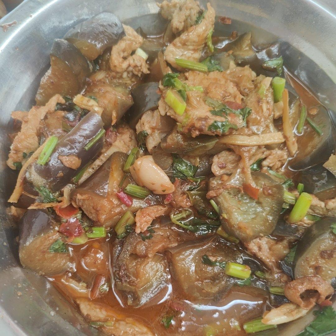 肉沫鱼香茄子（少油版）