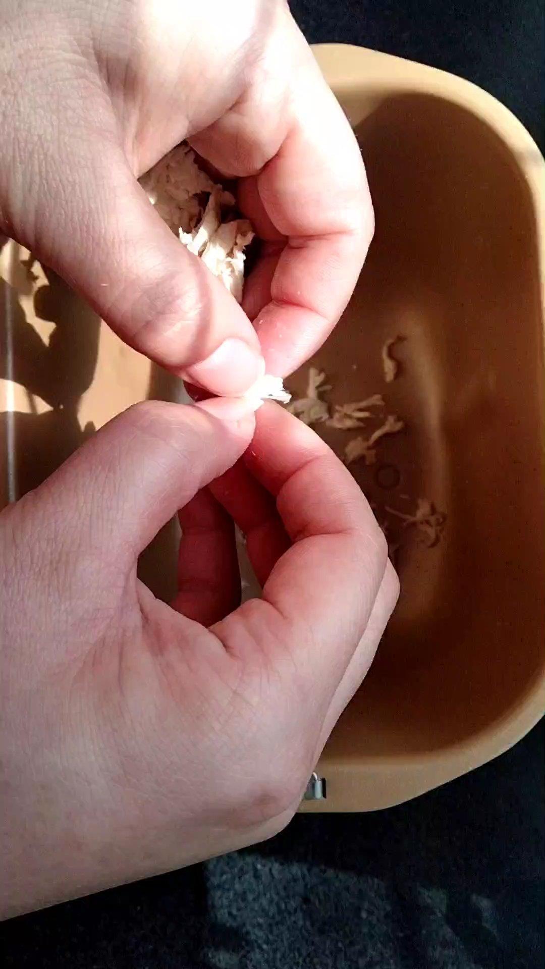 纯奶手撕吐司的做法 步骤1