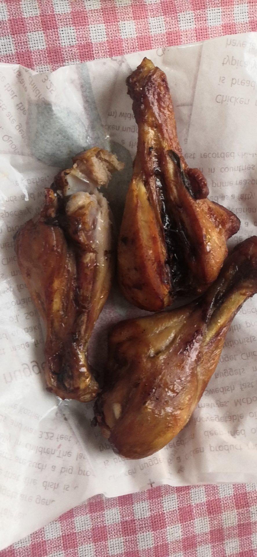 空气炸锅烤鸡腿，鲜嫩多汁