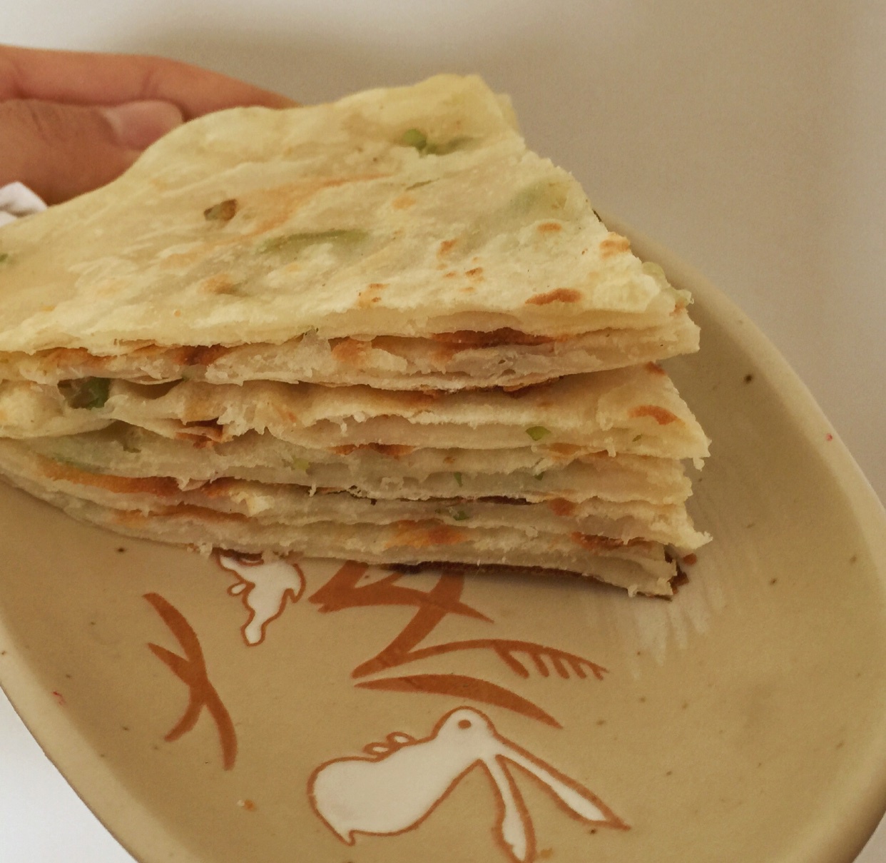 自制葱油饼