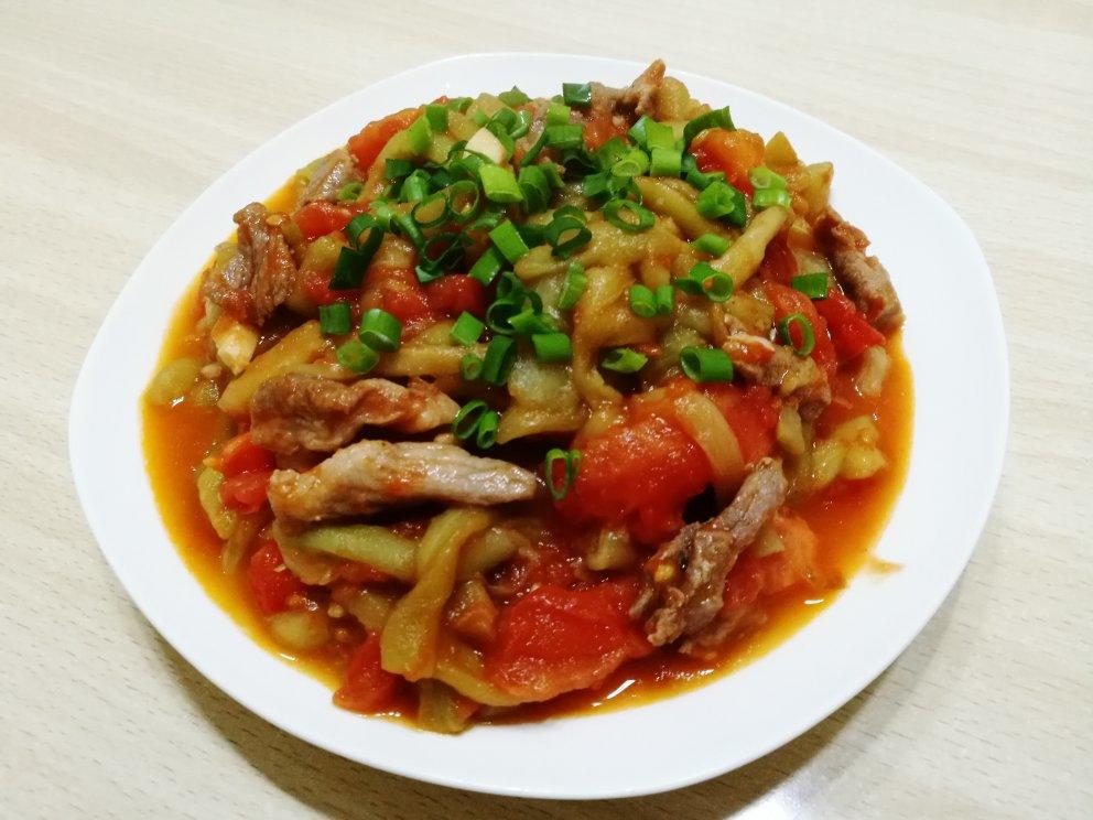 西红柿烧茄子