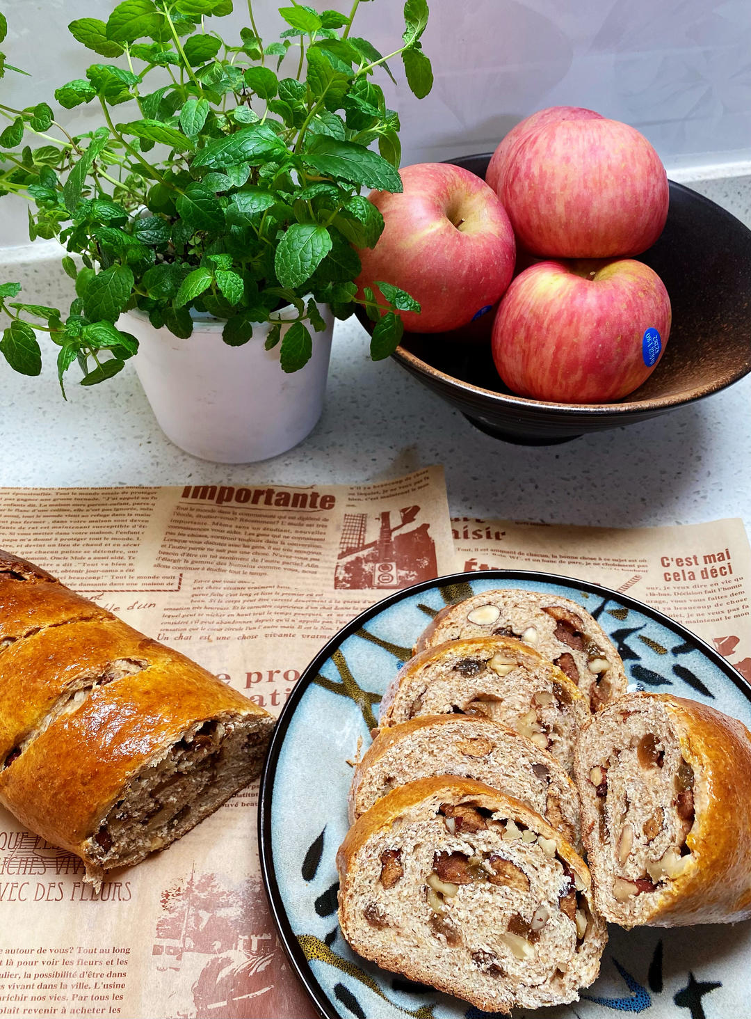 俄罗斯🇷🇺手揉全麦大列巴