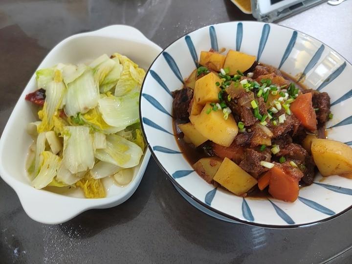 番茄土豆炖牛腩