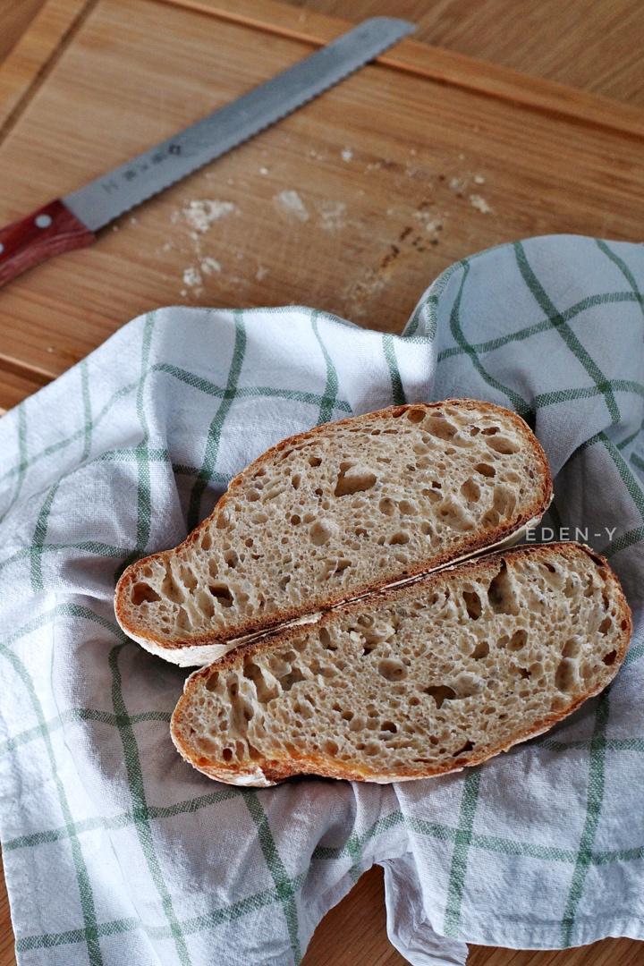 视频教程 天然酵种欧包 基础配方＆制作流程
