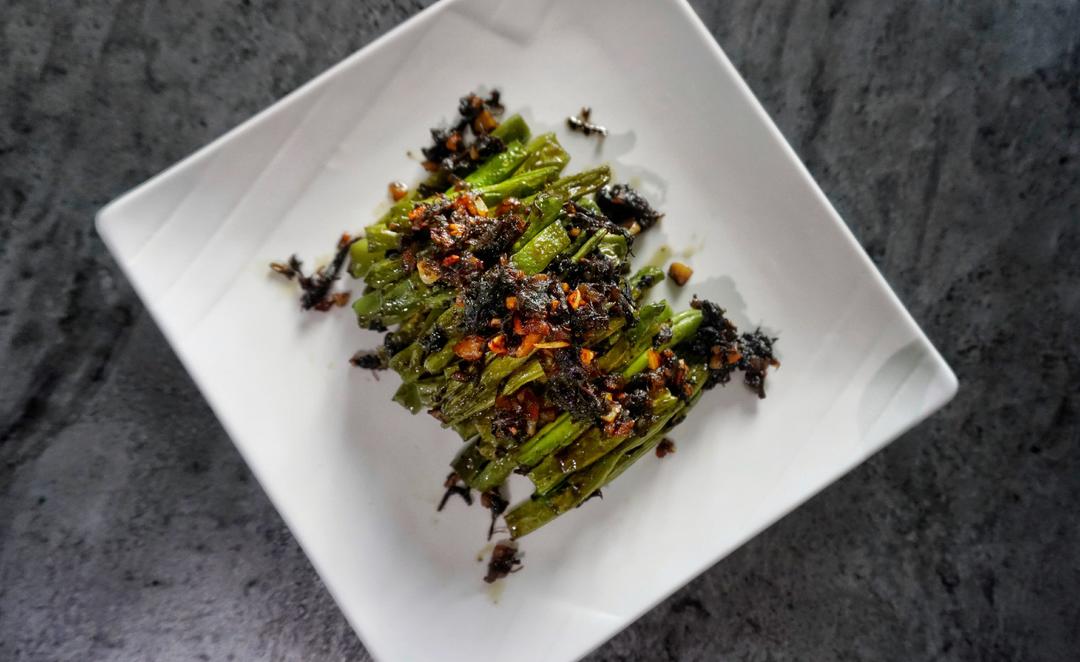 少油低盐的干煸四季豆的做法