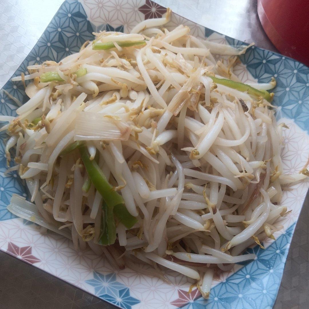 素炒绿豆芽