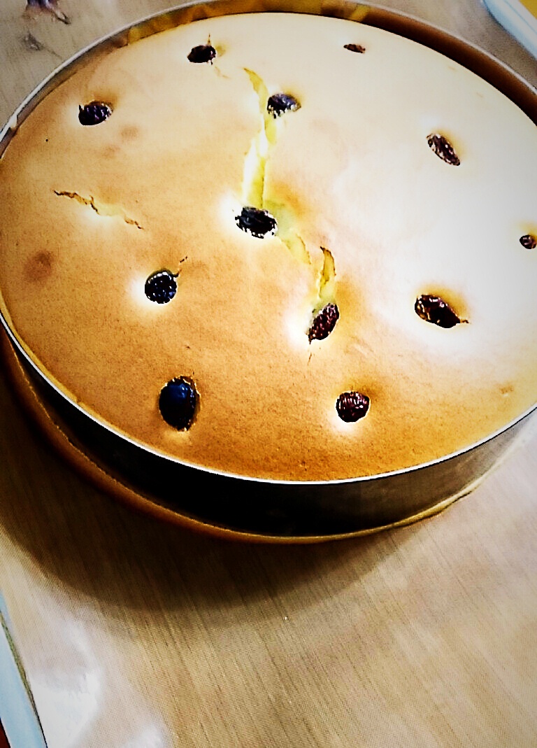 戚风蛋糕八寸（君之博客版）