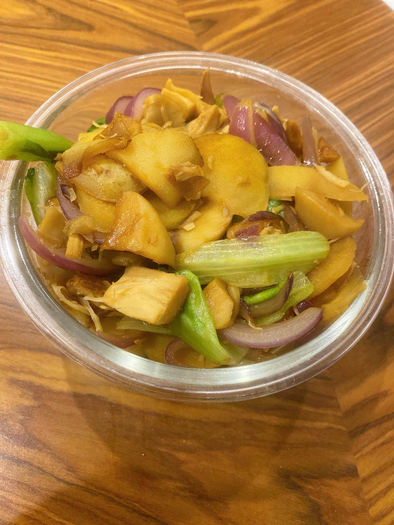 鸡丁青椒土豆片丨健康·三餐