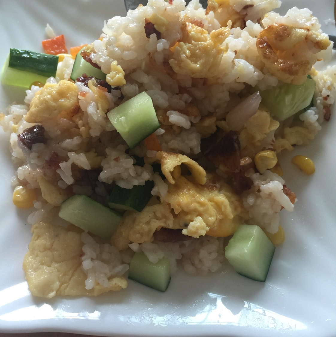 腊肠炒饭