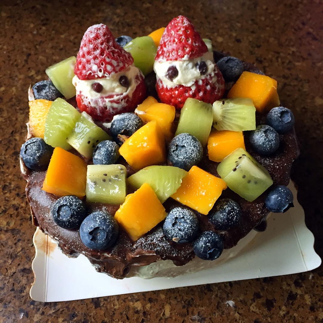 蛋糕淋面之一：甘那许淋面（详细解答淋面太稠的问题）