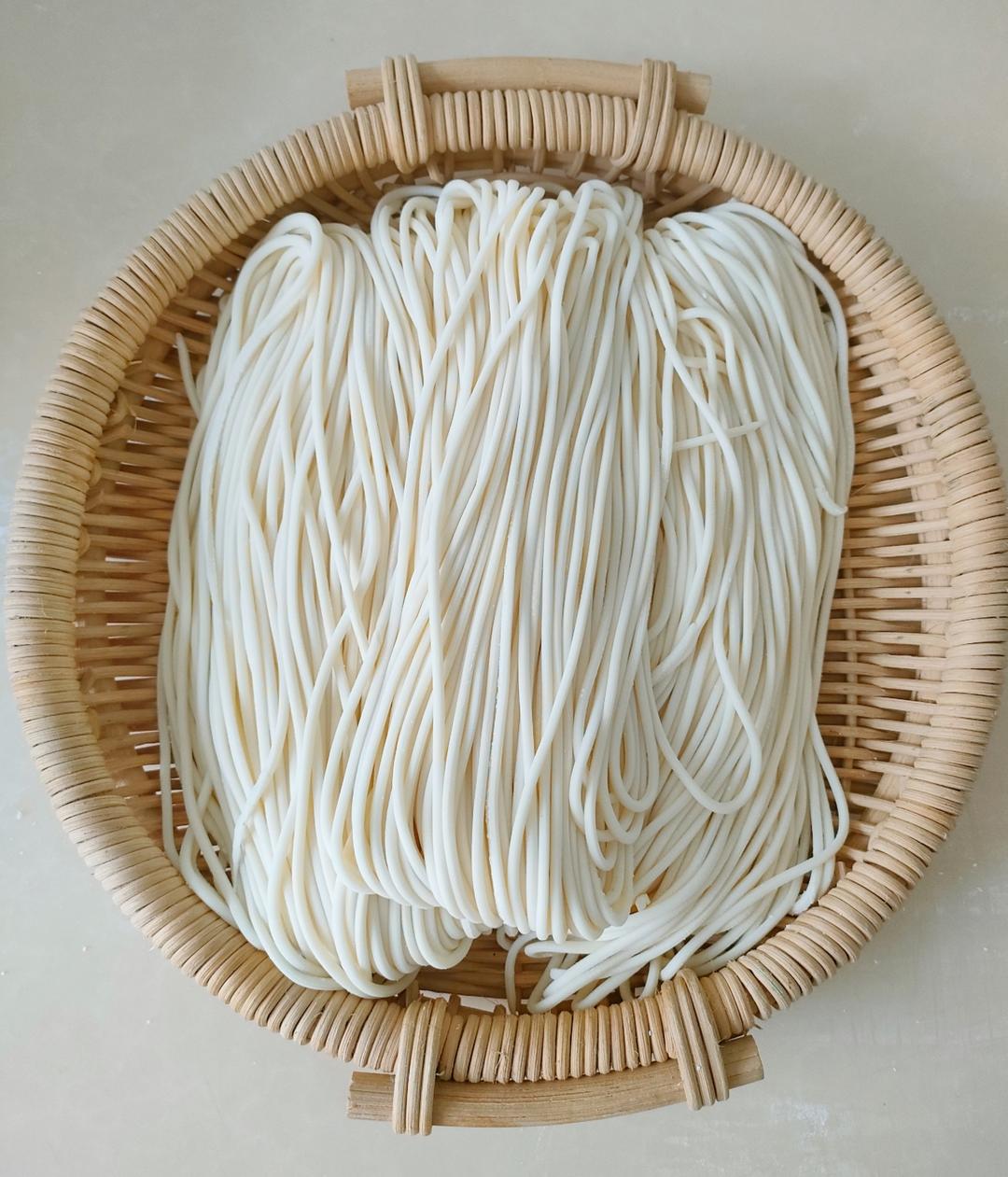 自制面条（压面机版）