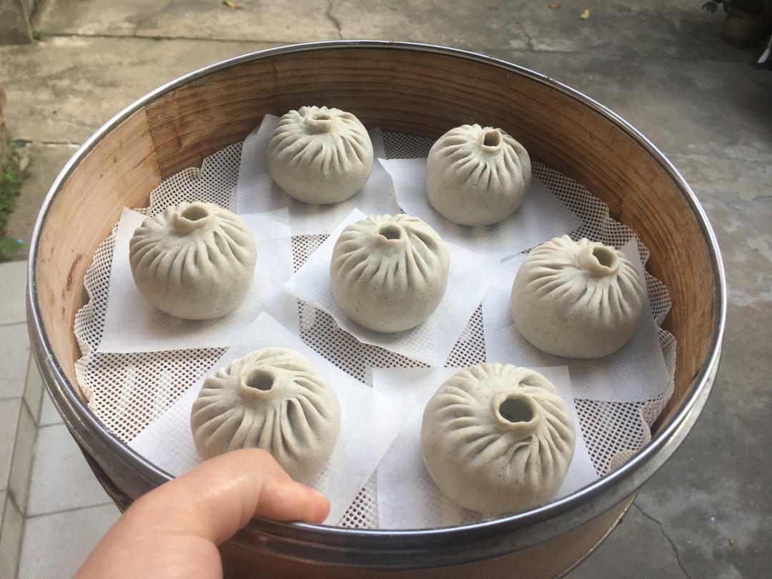 nuo麻麻青青做的一发猪肉笋干包92超好吃60