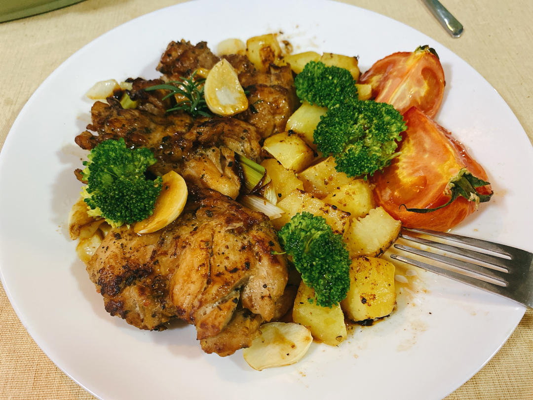 迷迭香鸡腿排