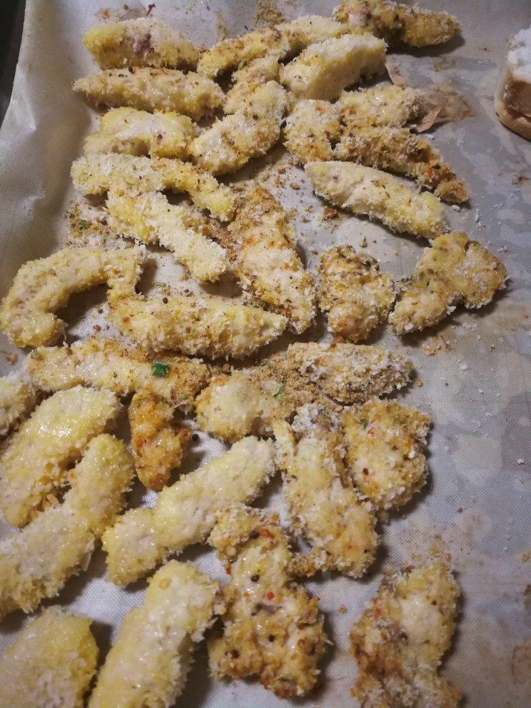 不放一滴油香脆烤鸡柳佐秘制酱