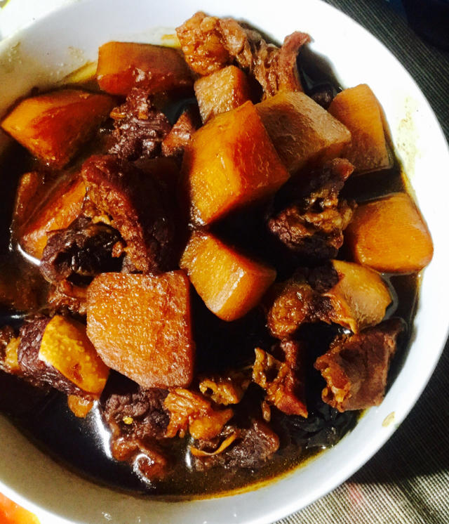 土豆烧牛肉