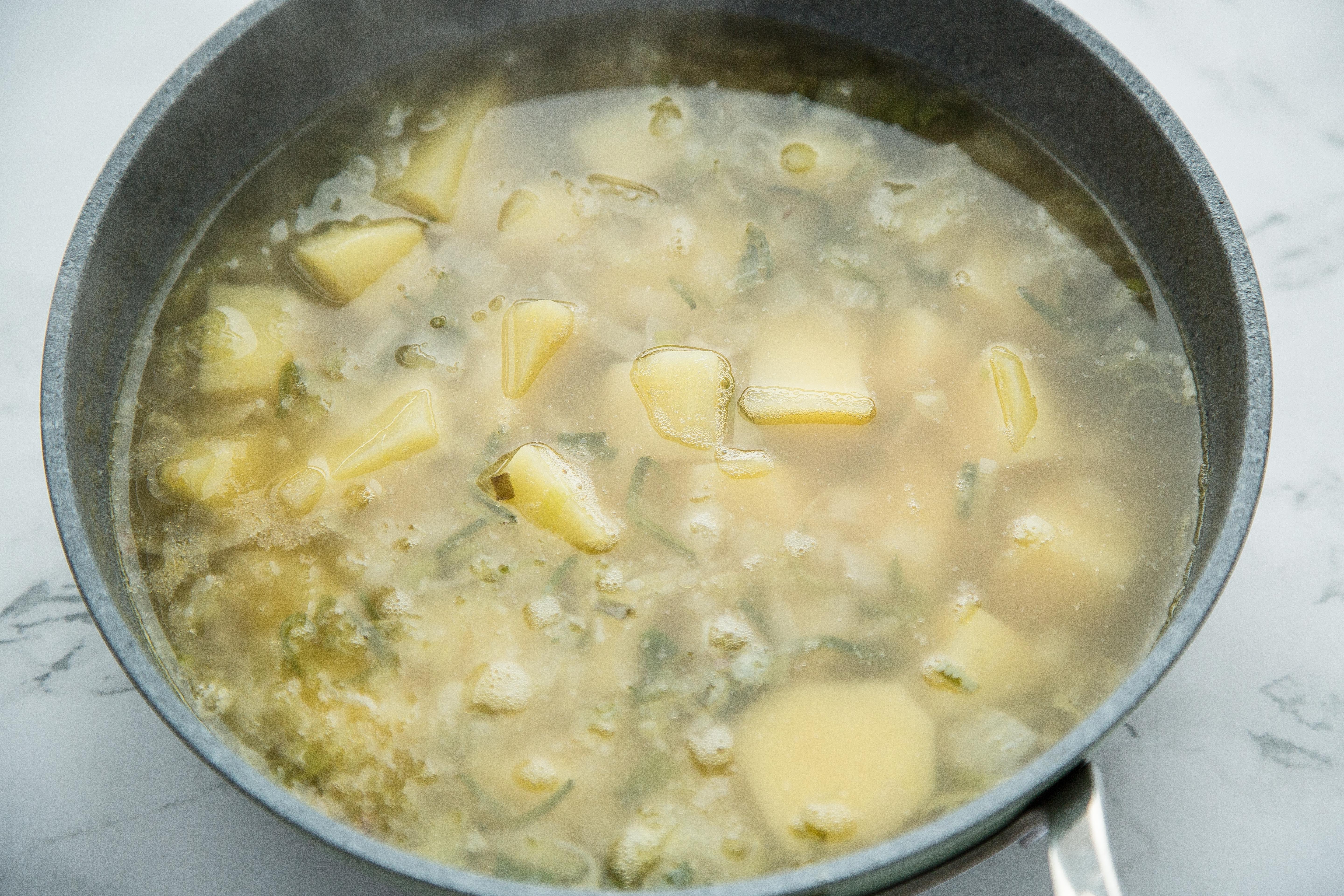 【精选Brunch】洋葱土豆冷汤的做法 步骤6