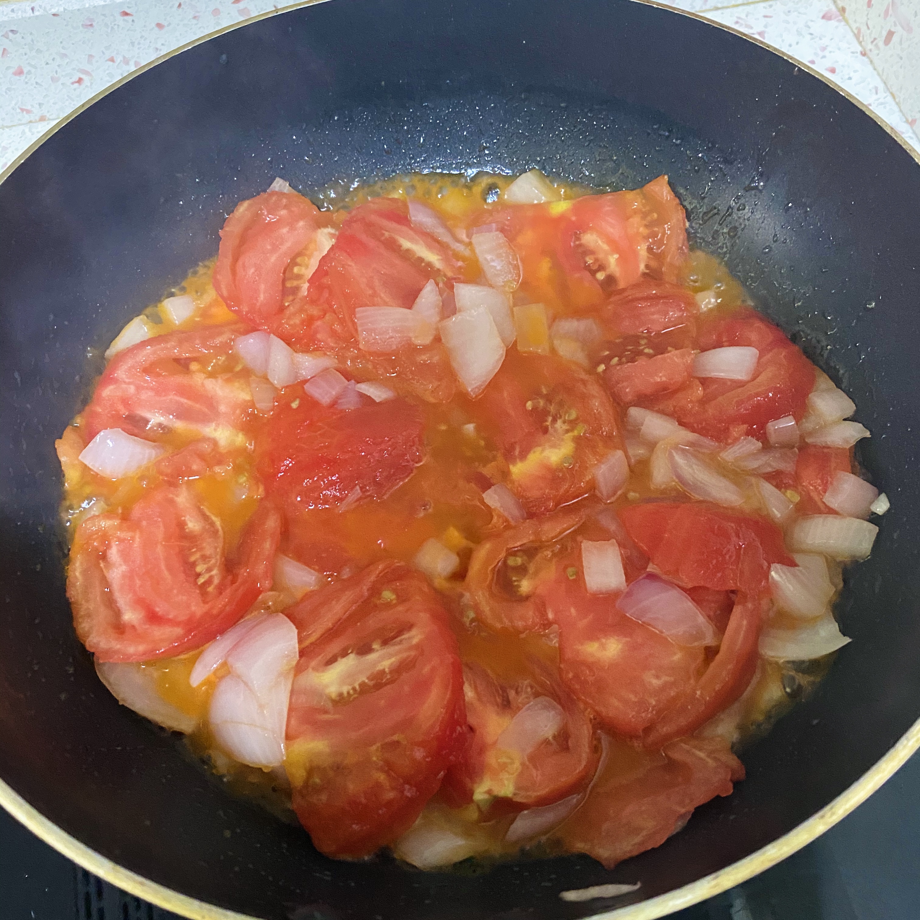 舔汤汁的番茄炖牛腩的做法 步骤7