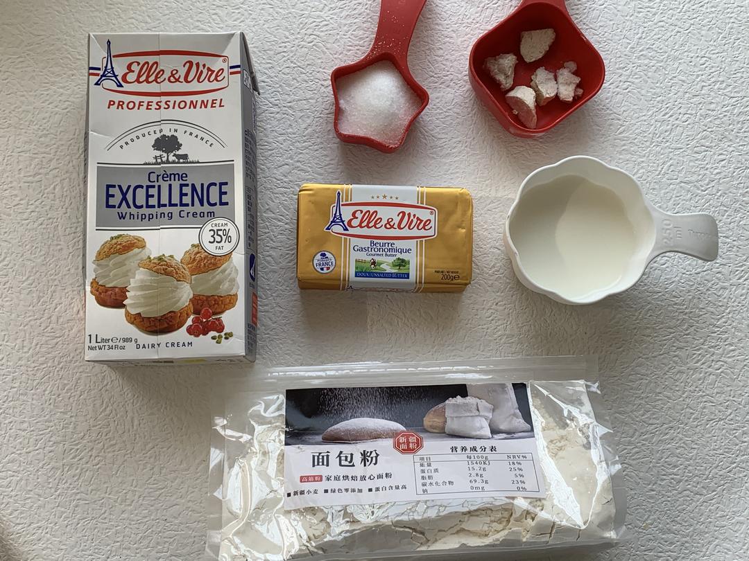 纯奶手撕吐司的做法 步骤1