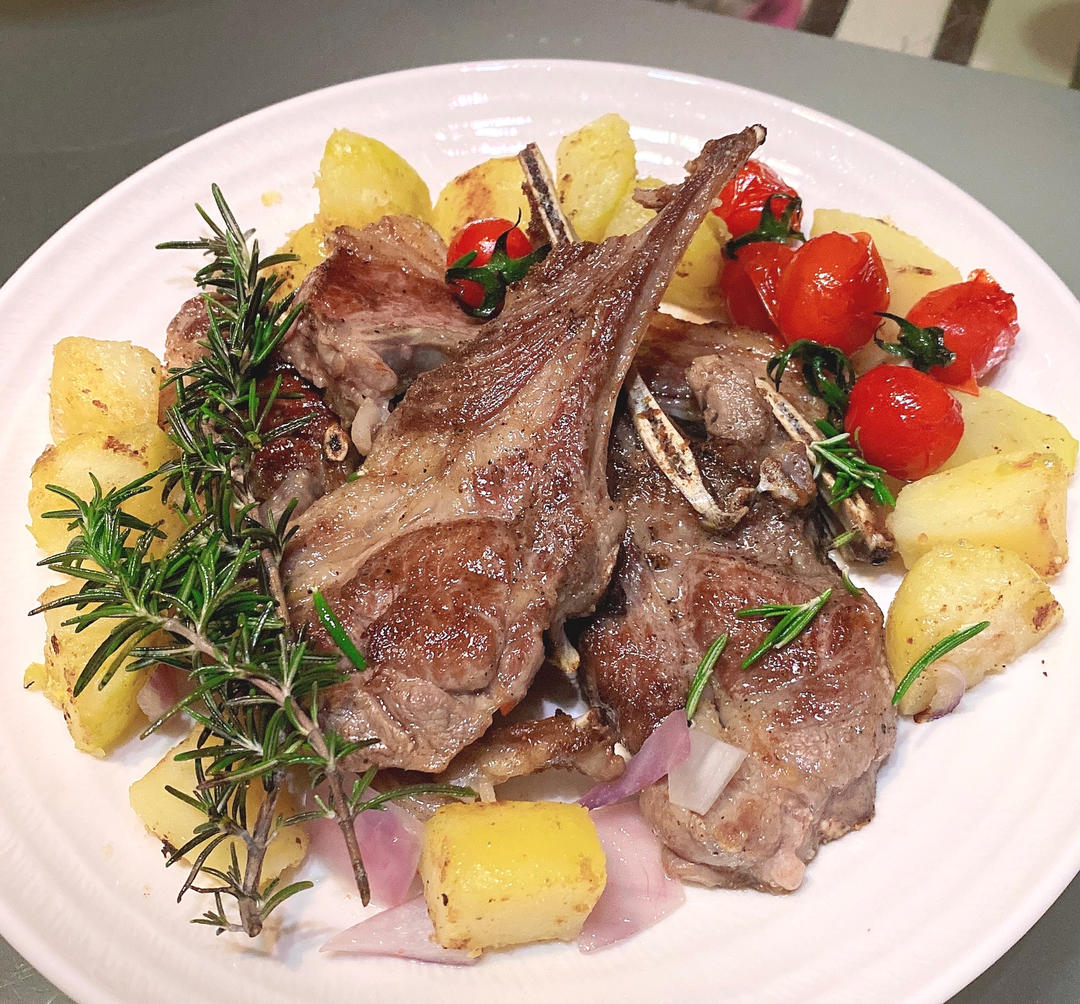 五分钟快手孜然香煎羊排