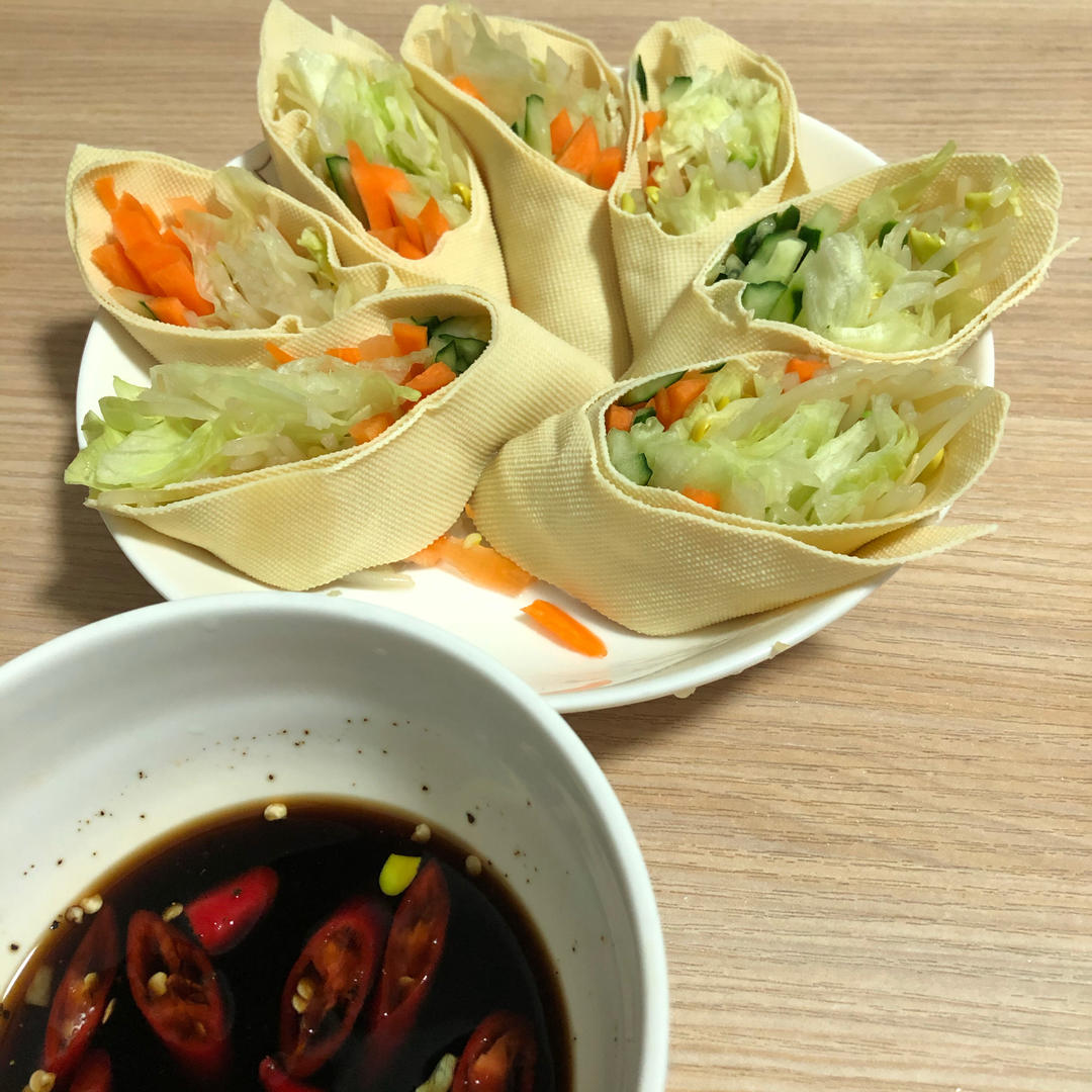 掉秤餐(时蔬豆皮)