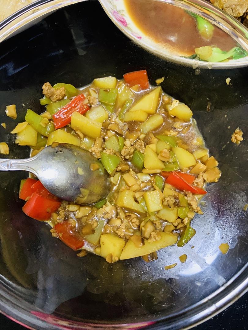 ㊙️香菇土豆肉沫拌饭❗️比外卖还好吃