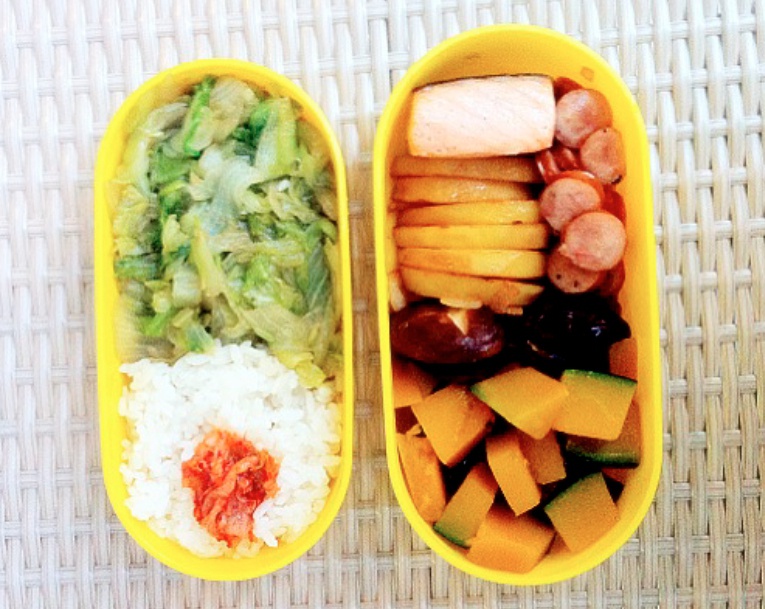 来个谱放午餐盒