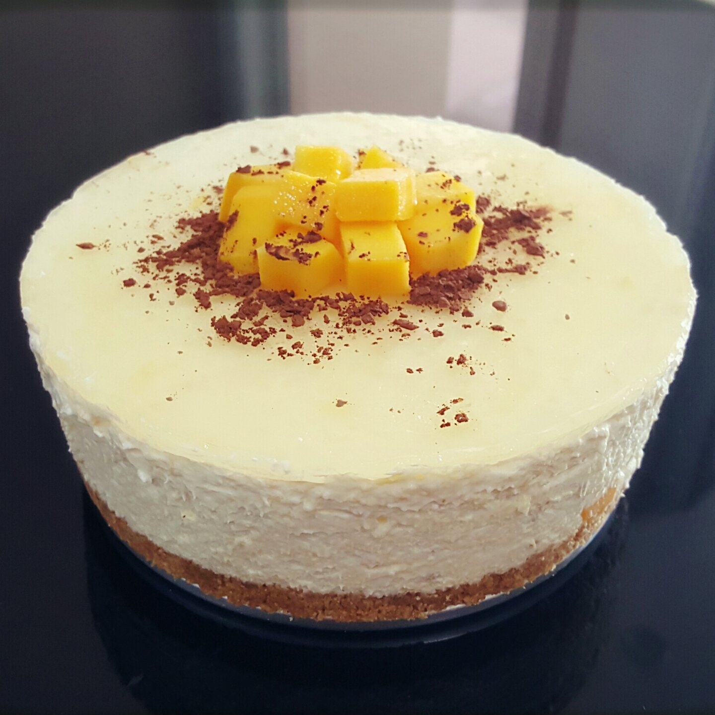 【视频】芒果慕斯（6寸） | 含镜面果胶配方