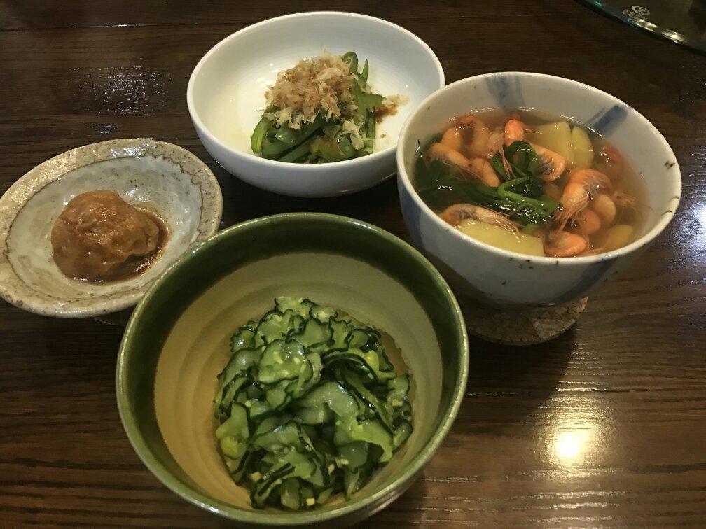 干鲣鱼片拌青椒（附高汤酱油做法）