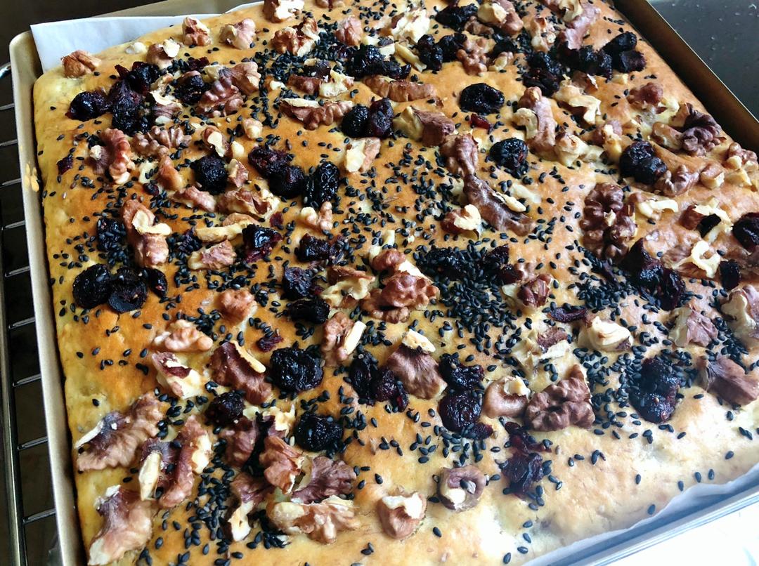 香蕉核桃蛋糕（低油少糖健康版）