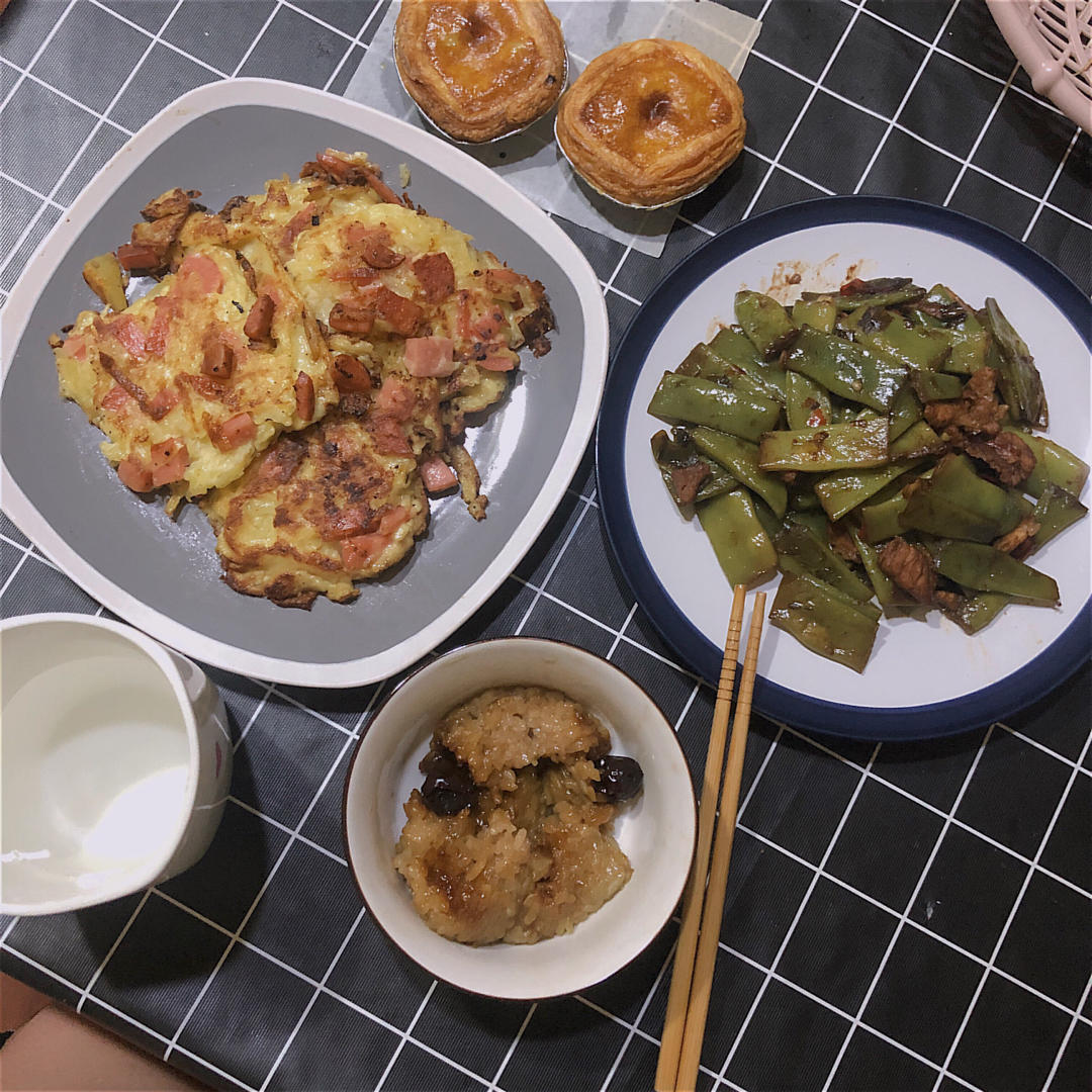 下饭神器 扁豆炒肉