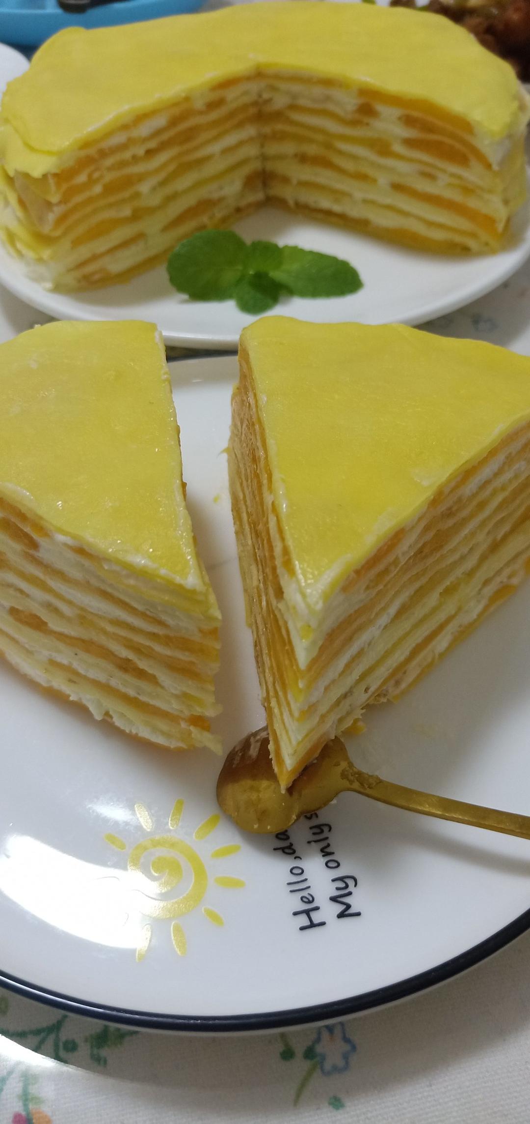 瑶池清梦做的芒果千层蛋糕(6寸)