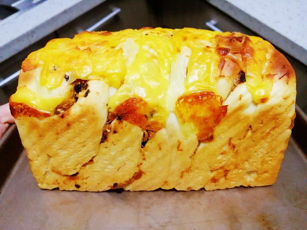 肉松吐司【超多料香爆马苏里拉】