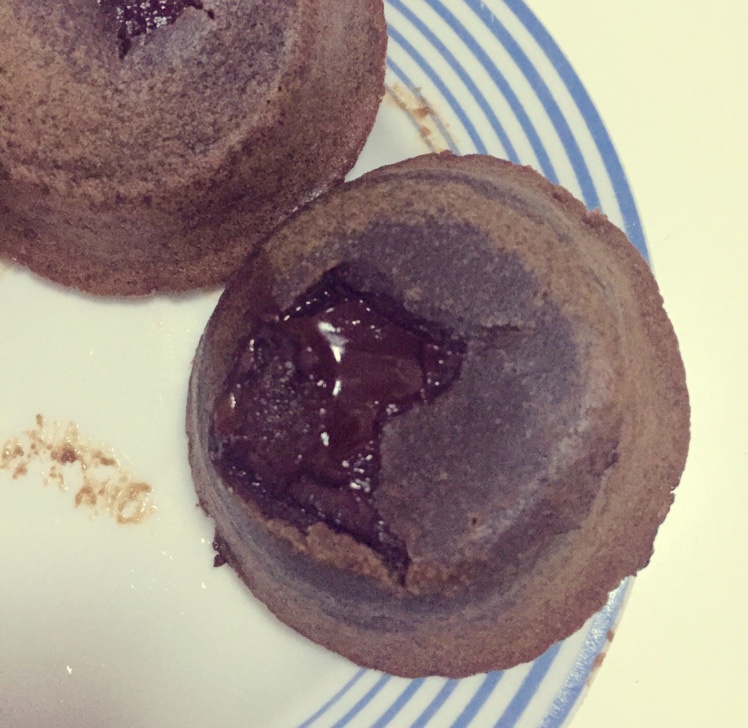 莫尼卡美食厨房：爆浆巧克力蛋糕