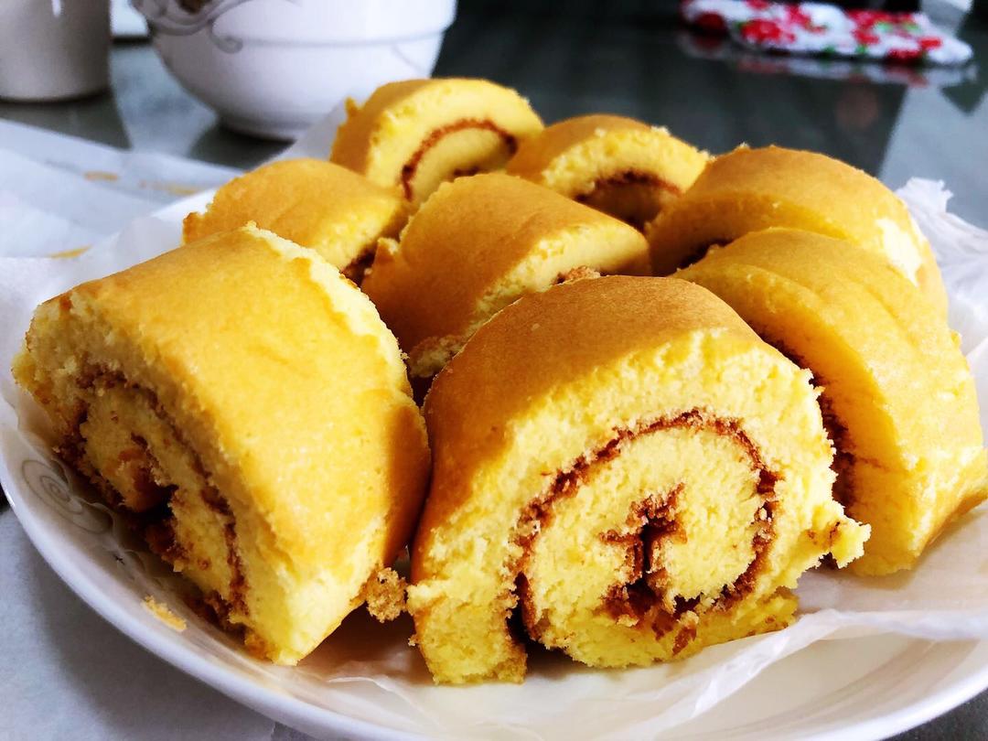 原味蛋糕卷
