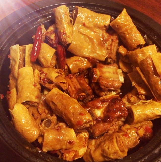 土豆蘑菇烧排骨