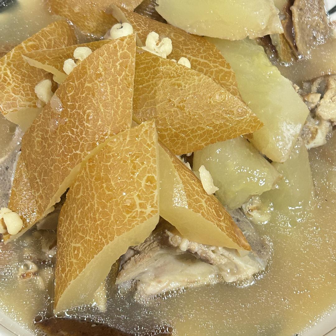 金瓜猪骨汤-广东汤水