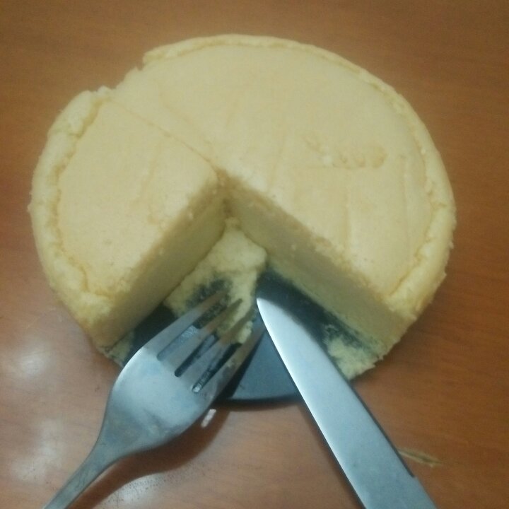 6寸原味戚风蛋糕