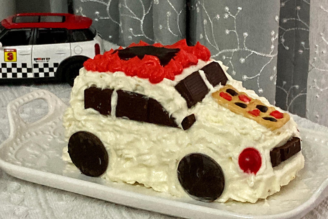 『老李出品』生日蛋糕 （6寸、8寸）小汽车 宝宝生日蛋糕 新手零失败