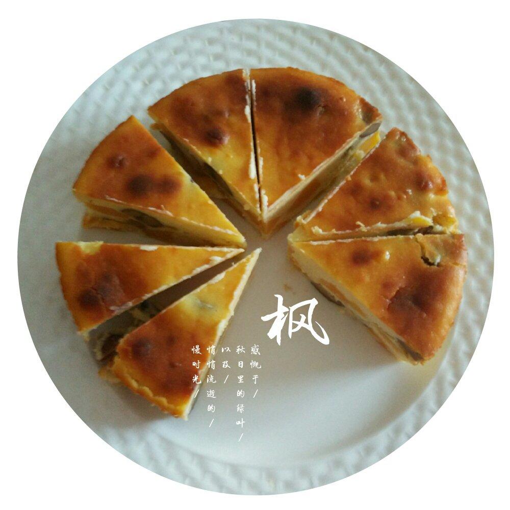 红薯板栗奶酪蛋糕—秋冬天的大满足