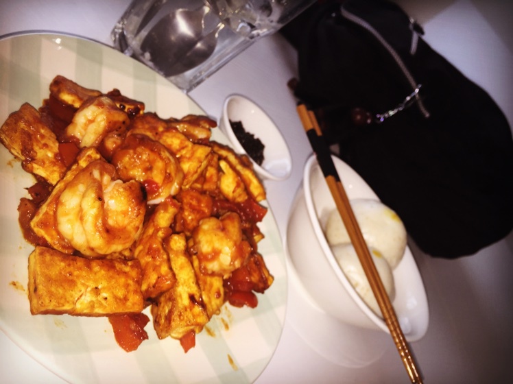 鲜虾番茄豆腐