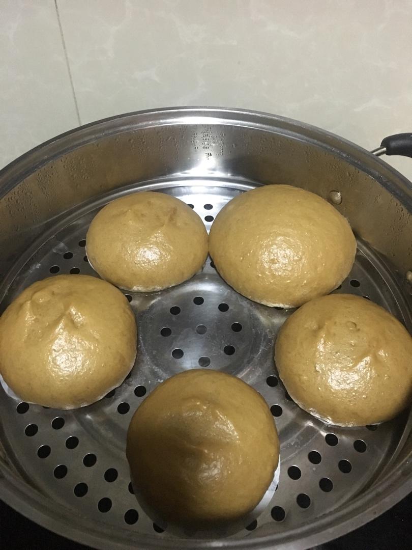 有着面包口感的红糖馒头（一次发酵）