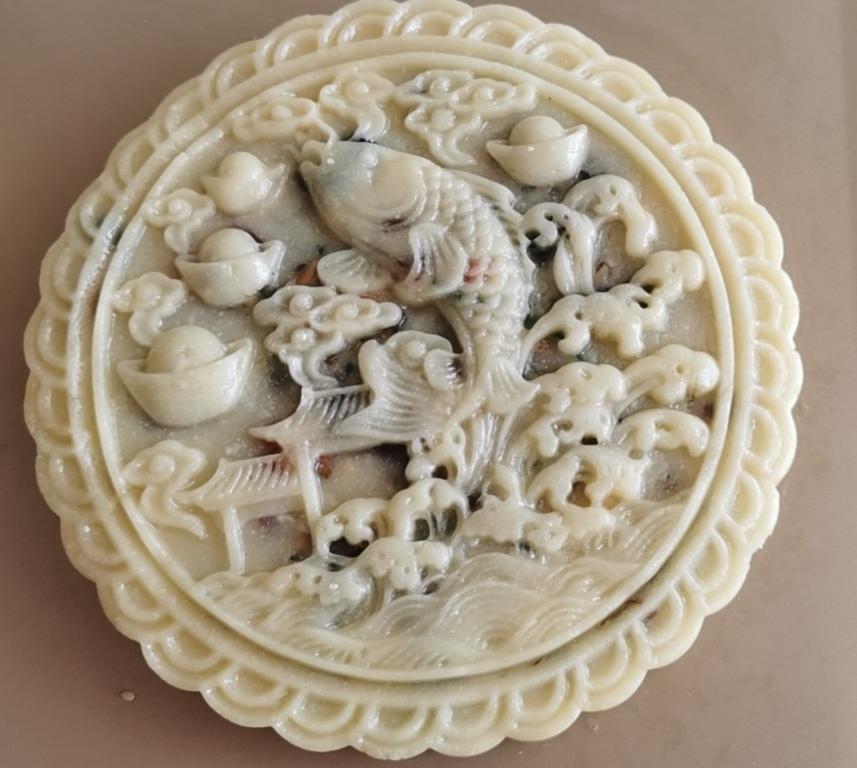 《Tinrry+》教你做广式大月饼（芋泥+麻薯+咸蛋黄肉松）