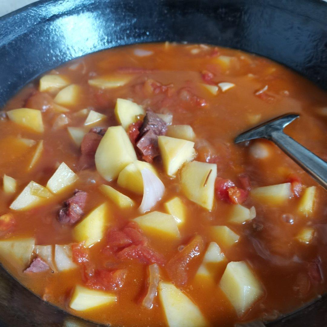 番茄土豆炖牛肉 里的小秘密
