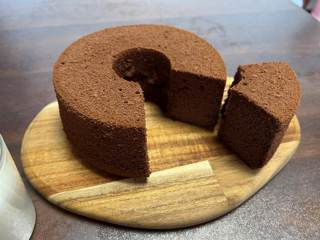 巧克力戚风蛋糕6寸(基础易成功版)