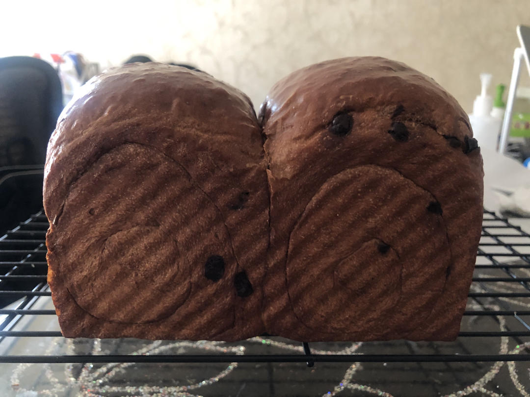 香浓柔软的巧克力吐司